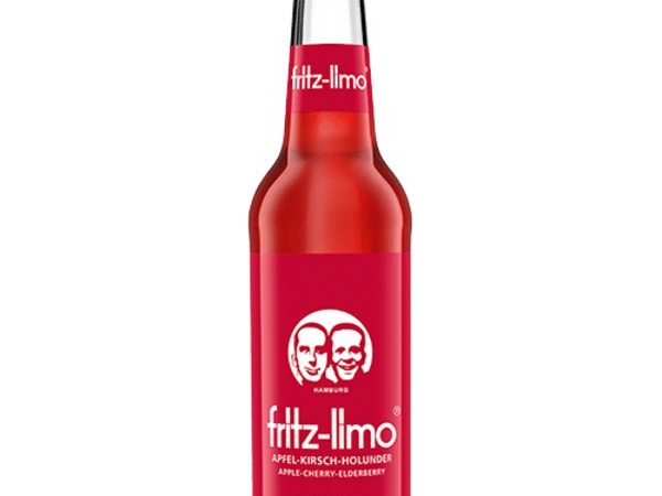 Fritz-Limo Apfel Kirsch Holunder 0,33l